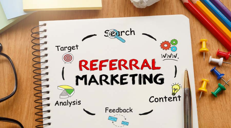 Estratégia de referral marketing - Reprodução Canva